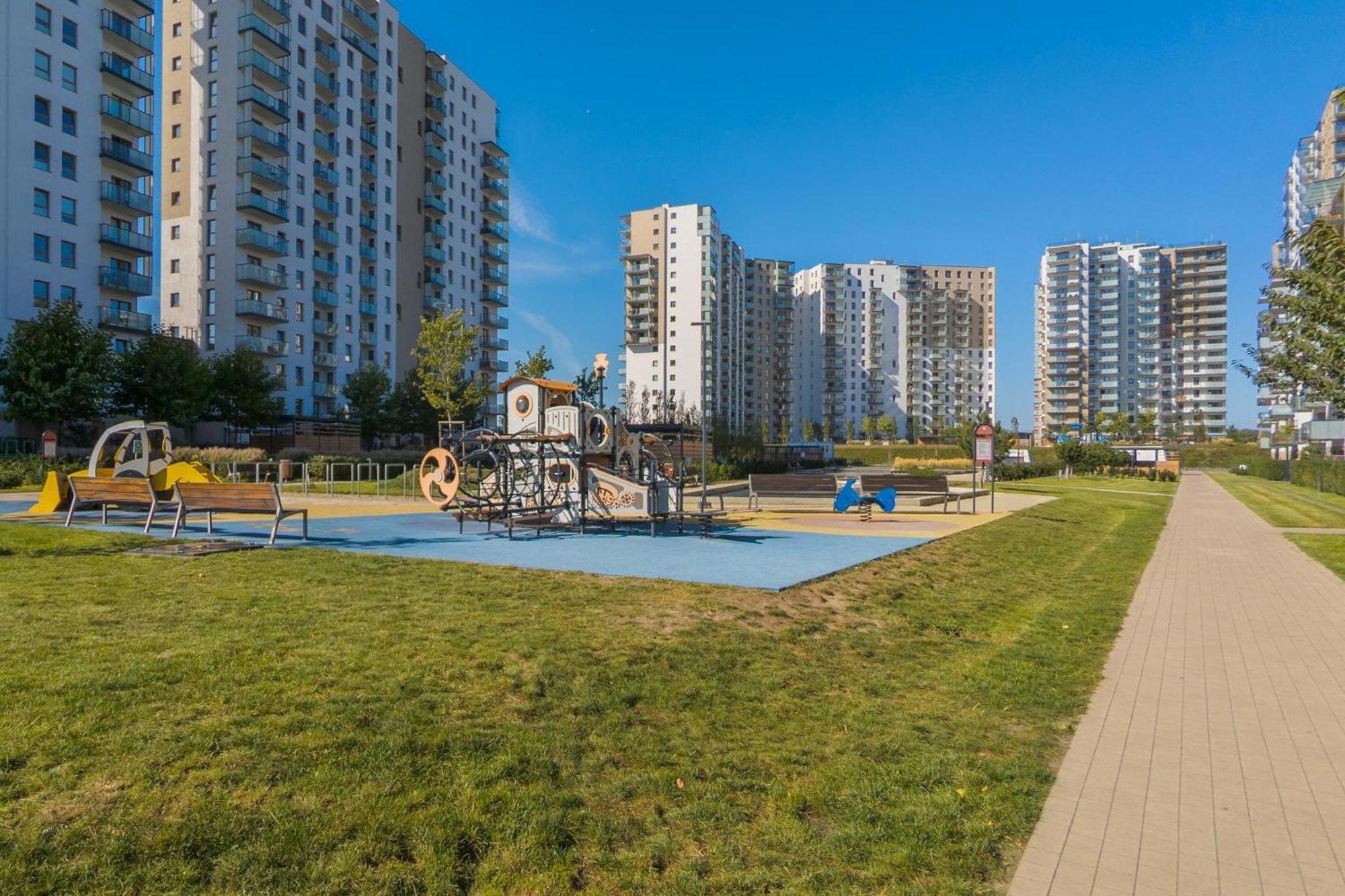 Starowiejska Apartment With Balcony Next To Arena Gdansk Stadium By Noclegi Renters Exteriér fotografie