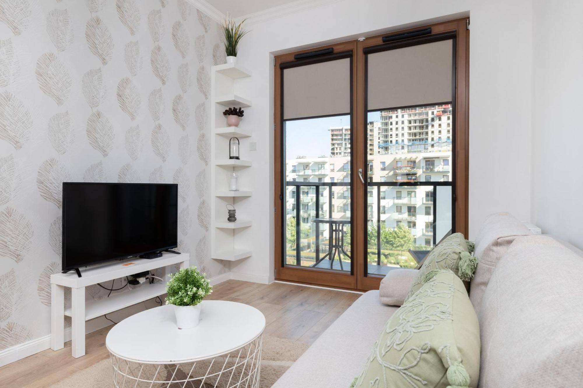 Starowiejska Apartment With Balcony Next To Arena Gdansk Stadium By Noclegi Renters Exteriér fotografie